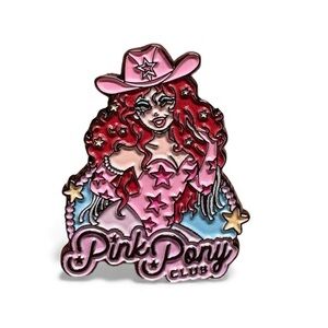 Chappell Roan-Pink Pony Club Enamel Pin